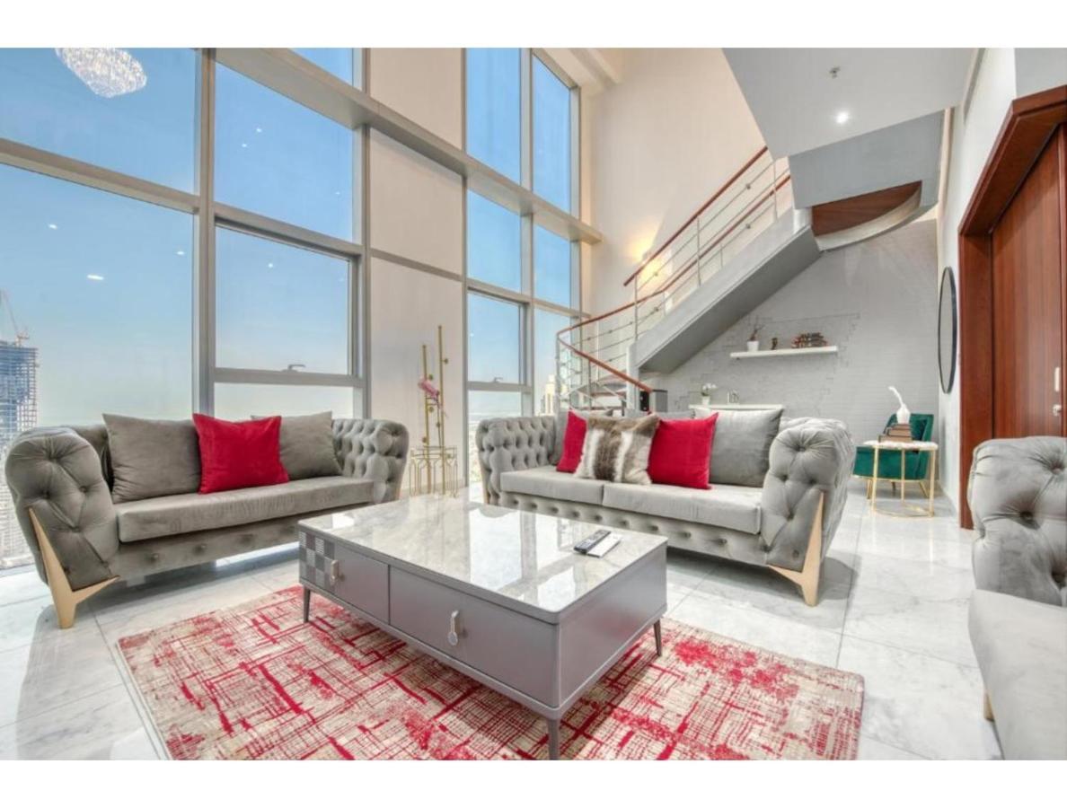 The Penthouse Near Burj Khalifa And Dubai Mall Экстерьер фото